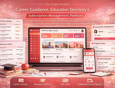 Career Guidance and Education Directory Platform – SkillLamp Soft Tech Portfolio