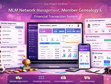 MLM Network and Member Genealogy Management System – SkillLamp Soft Tech Portfolio