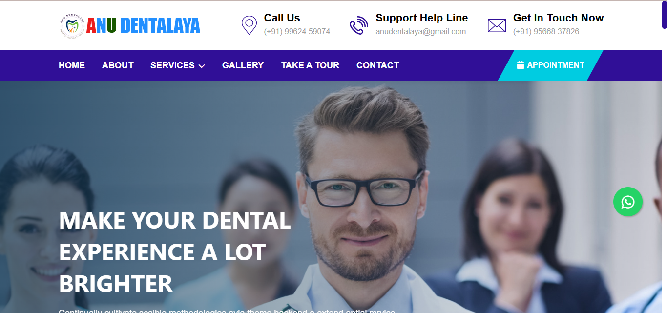 Construction Company Website Development – SkillLamp Soft Tech Portfolio